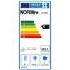 Energeticky stitek NORDline UF 600S